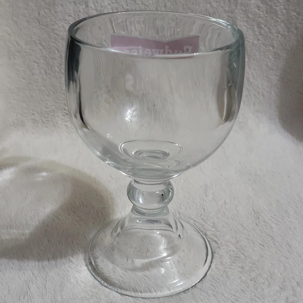 Budweiser Beer goblet